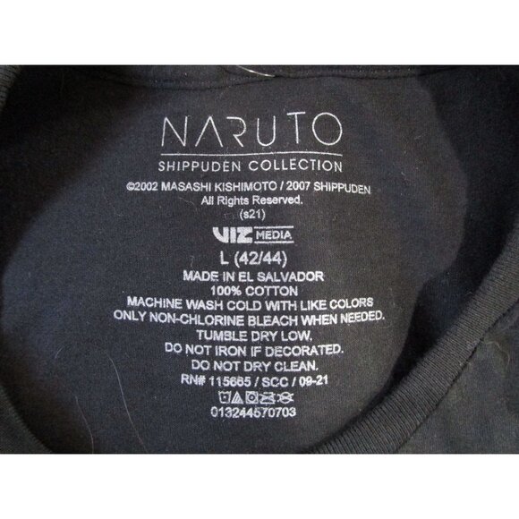 Uzumaki Naruto Shippuden Collection Ichiraku Ramen Shop Anime Style T Shirt Lg - Picture 4 of 12